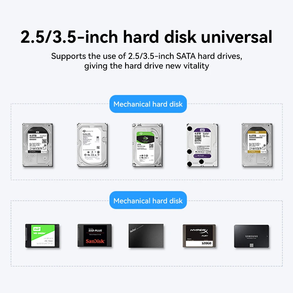 【Local Warehouse】Yottamaster 2 Bay Aluminum Alloy RAID USB3.1 10Gbps Hard Drive Enclosure 2.5" 3.5" SATA SSD/HDD External Case