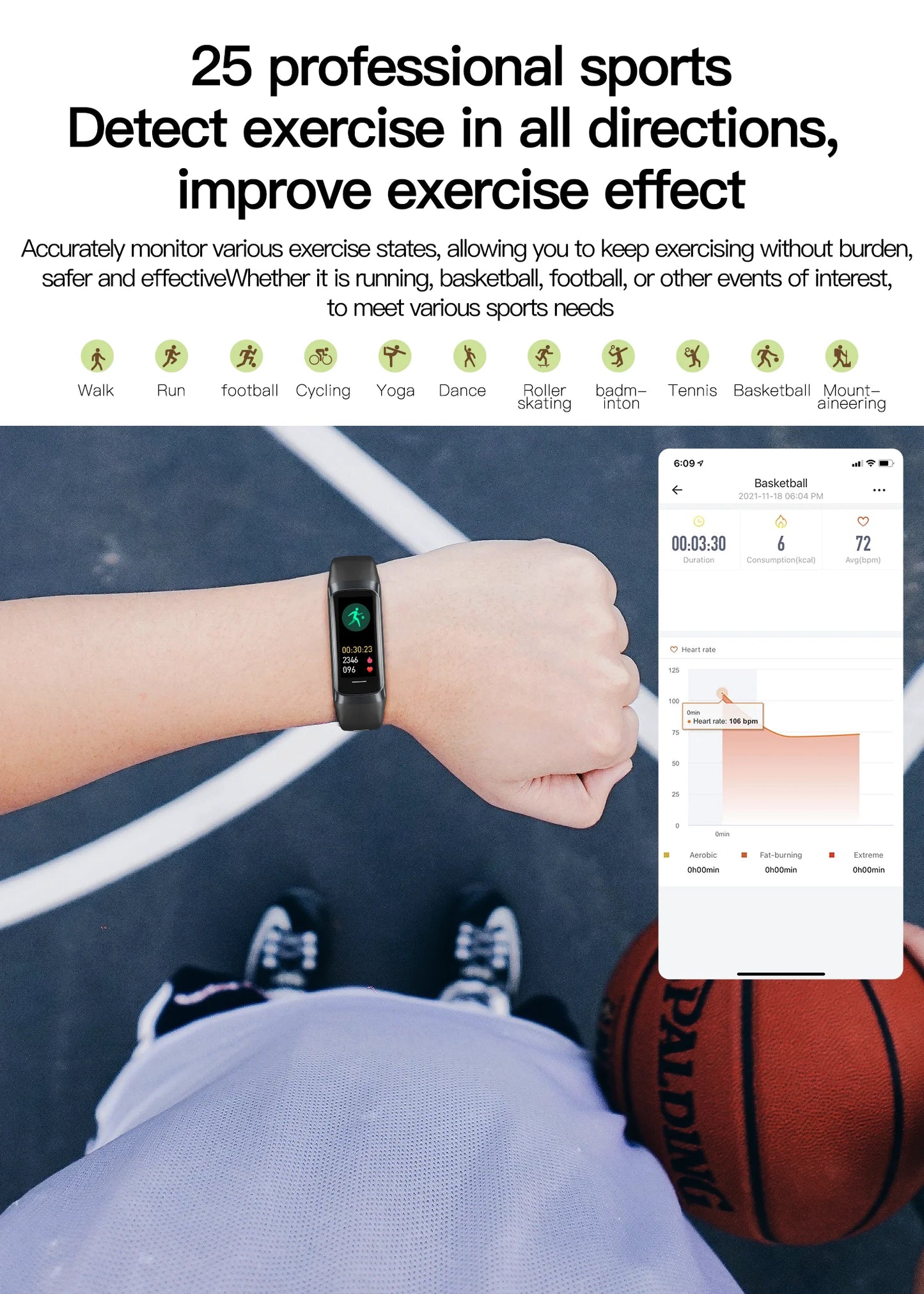 LIGE Amoled Smart Watch Men 2025 Smart Band Women Heart Rate Blood Smartwartch Waterproof Smart Bracelet Sport Fitness Tracker