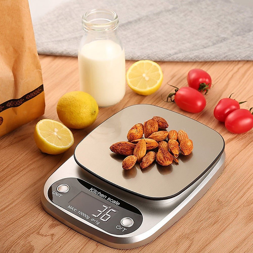 NNEDSZ Kitchen Scale Digital Postal LCD Electronic Weight Scales Food Shop 10kg/1g - RealmSelect