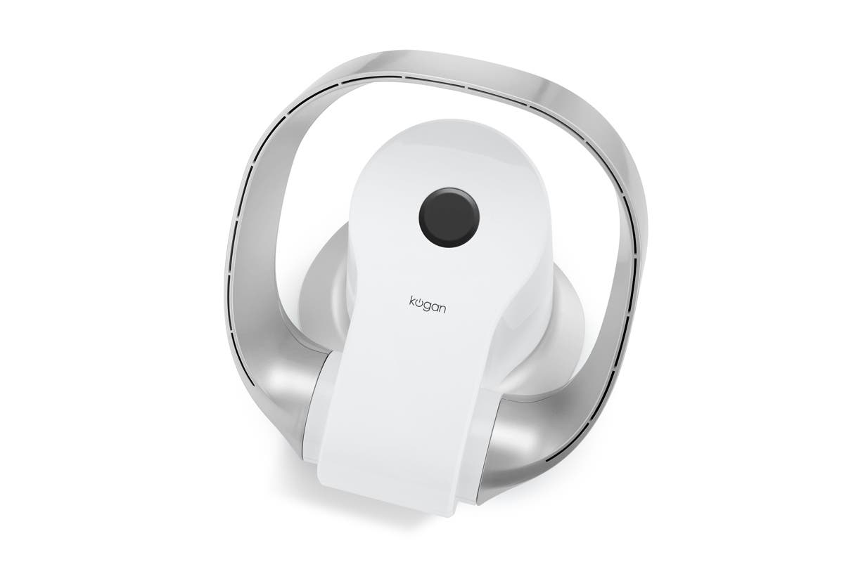 NNEKG Bladeless DC Motor Turbo Smart Fan (Silver) - RealmSelect