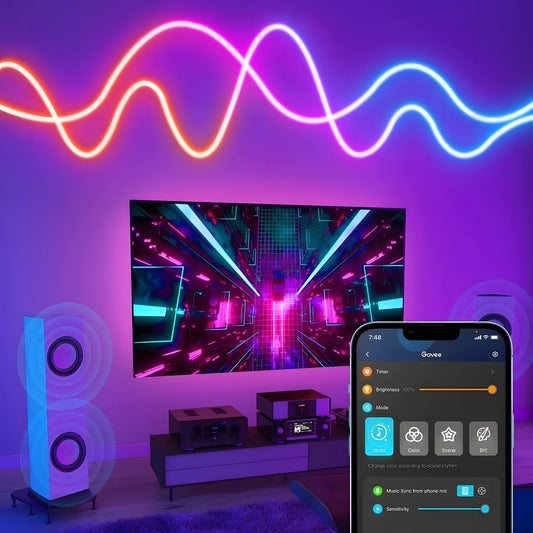 16.4ft SMART NEON STRIP LIGHT - RealmSelect