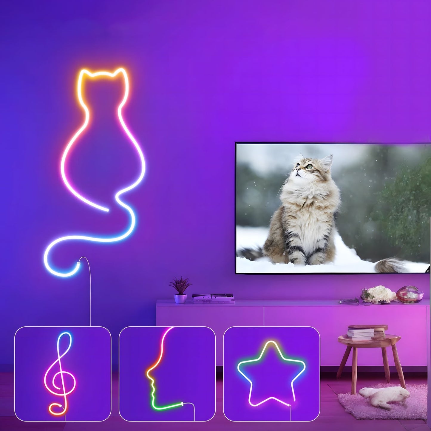 16.4ft SMART NEON STRIP LIGHT - RealmSelect