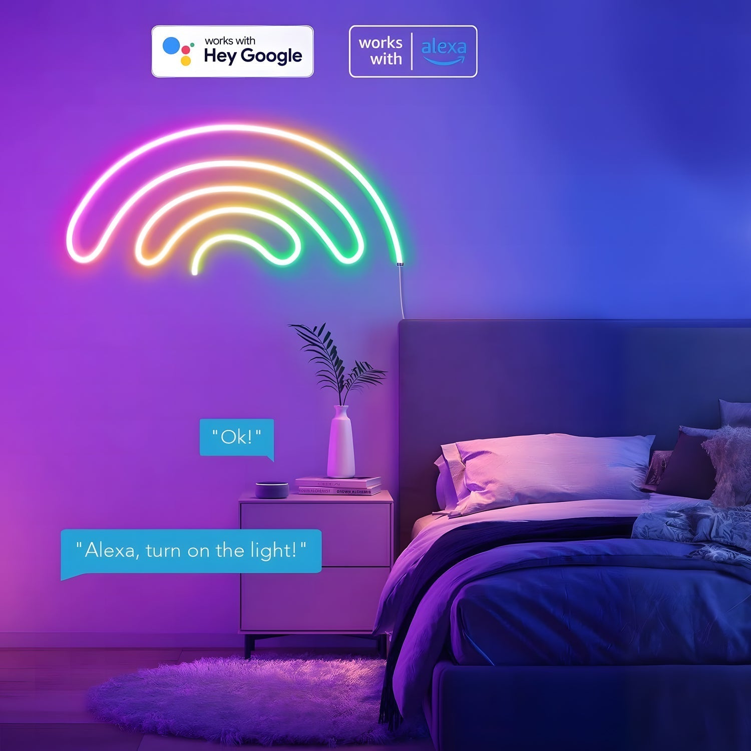 16.4ft SMART NEON STRIP LIGHT - RealmSelect