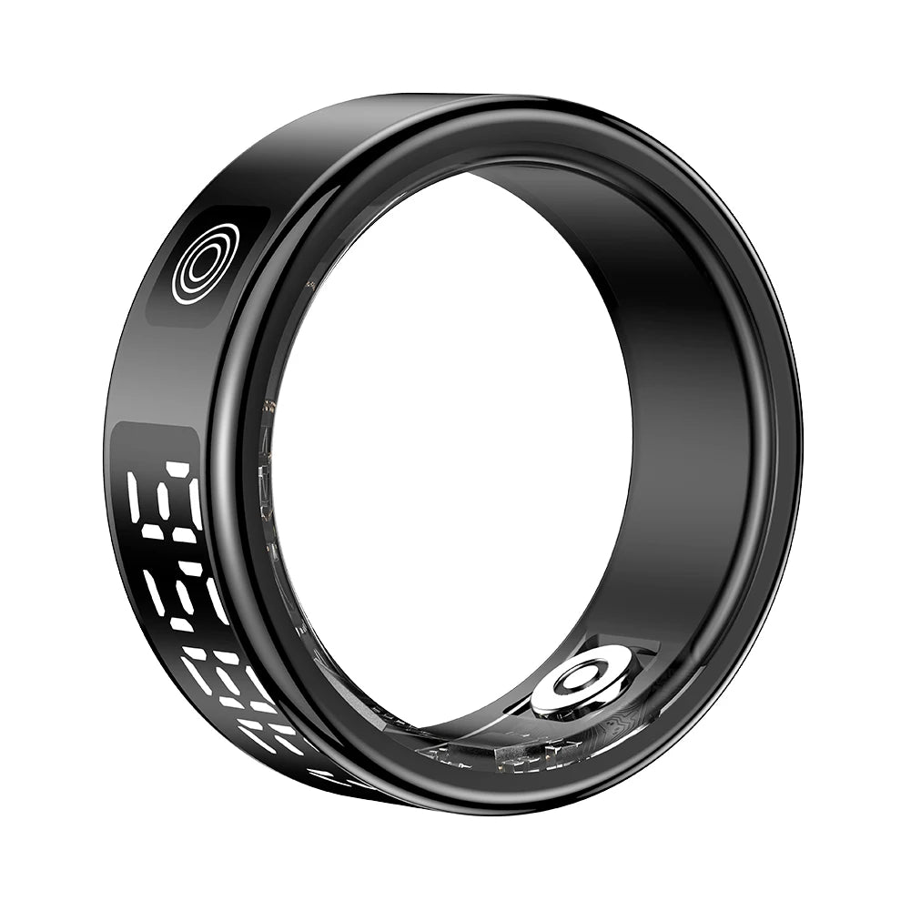 2025 New RS08 Smart Ring 5ATM Waterproof Health Fitness Rings Heart Rate and Blood Oxygen Monitor for Men Women for iOS Android - RealmSelect