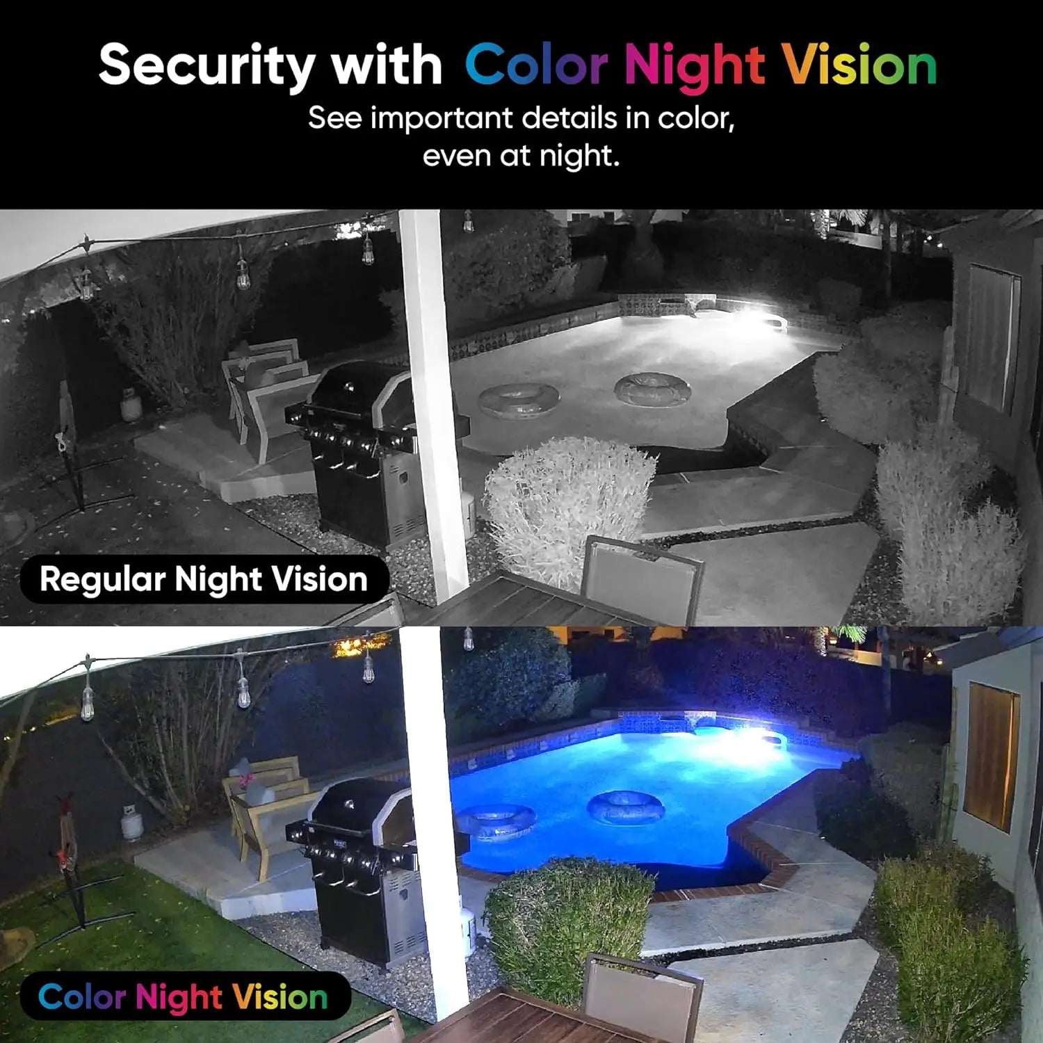 2K HD Wi - Fi Smart Home Security Camera - RealmSelect