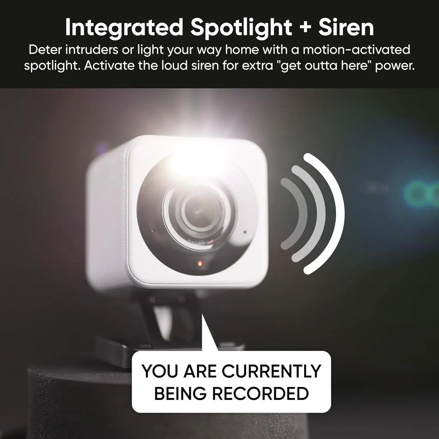 2K HD Wi - Fi Smart Home Security Camera - RealmSelect