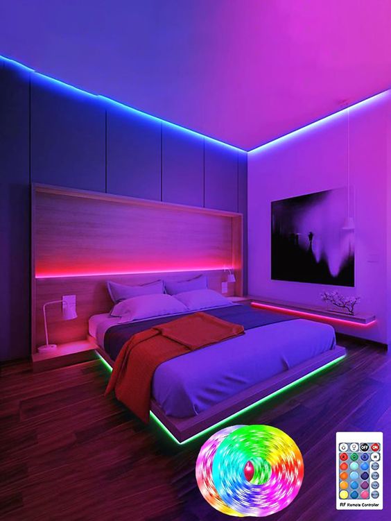 65.6 ft. LED Smart Strip Lights (Remote & App control) - RealmSelect
