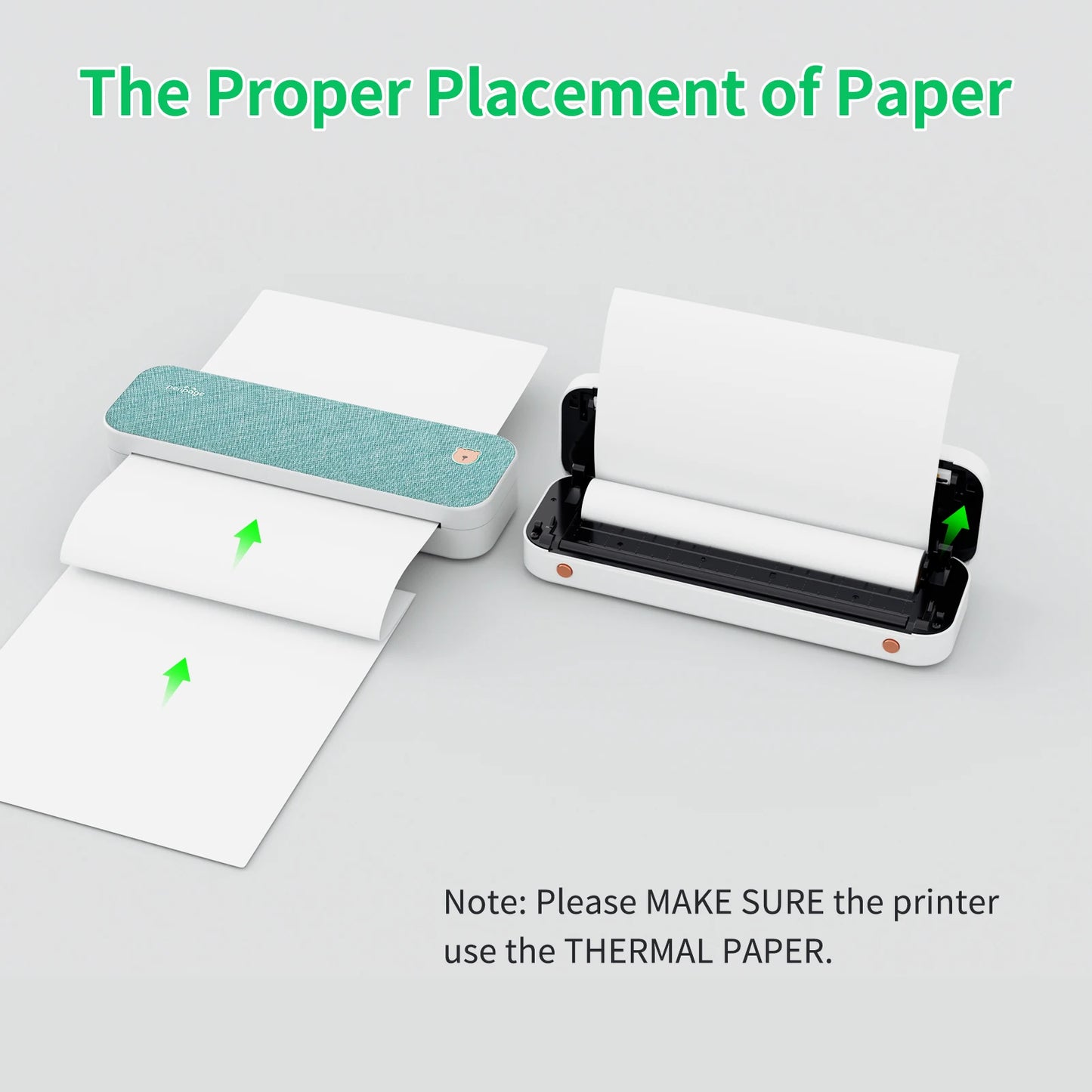 PeriPage A40 A4 Printer Wirless Printer USB Android BT Printing PDF File Webpage Contract Picture with 10 Rolls Thermal Paper