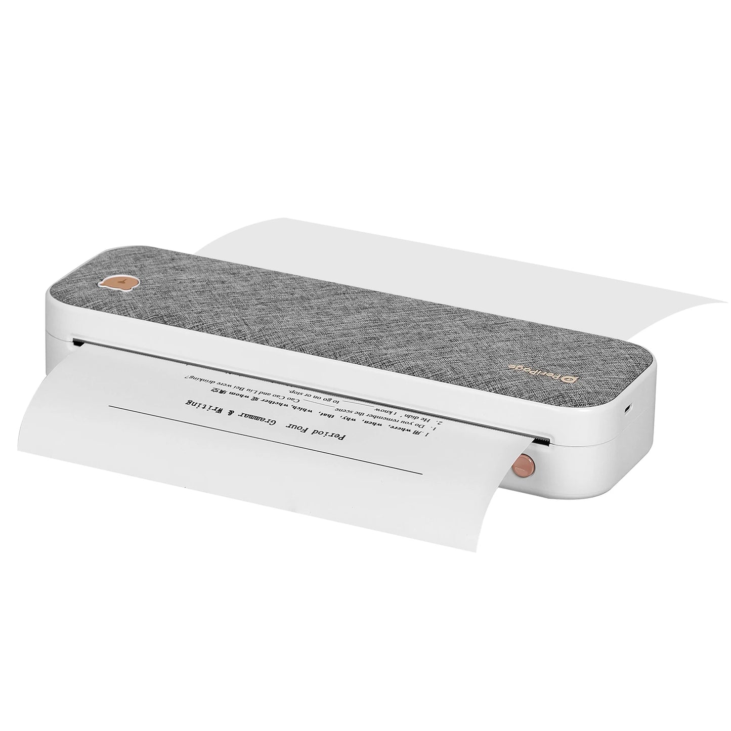 PeriPage A40 A4 Printer Wirless Printer USB Android BT Printing PDF File Webpage Contract Picture with 10 Rolls Thermal Paper
