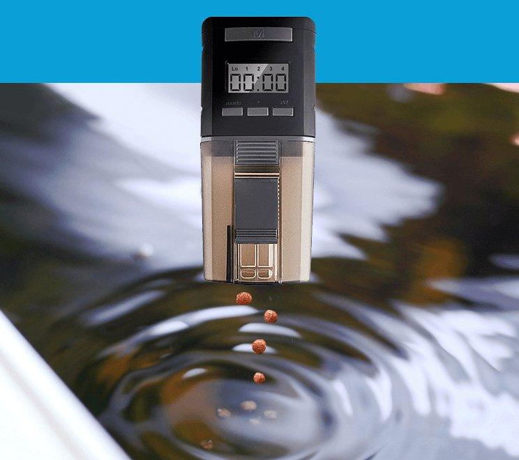 Aquatic Delight: Smart Automatic Fish Feeder - RealmSelect