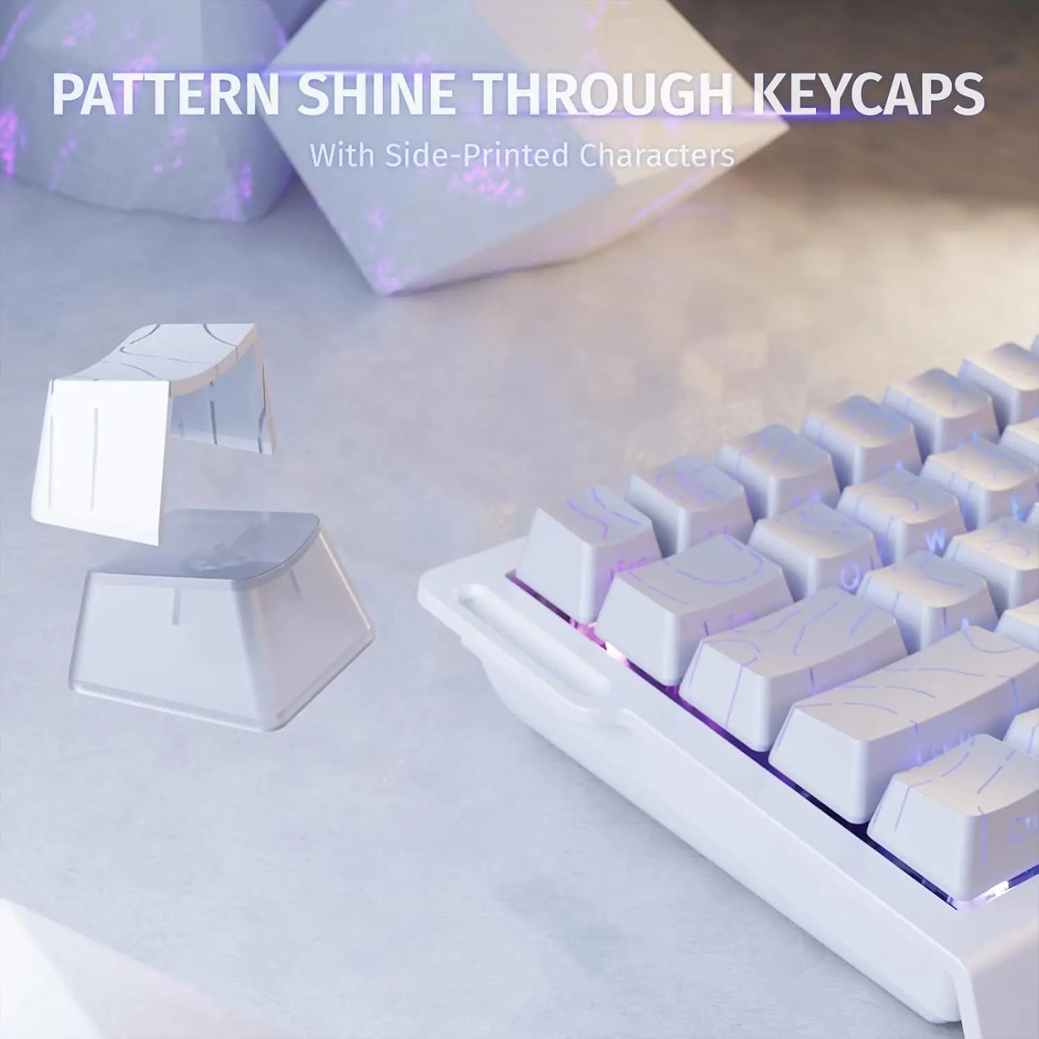 ATTACK SHARK X68 HE Rapid Trigger Mechanical Gaming Keyboard 60% Wired with Adjustable Actuation,Hall Effect Magnetic Switch,8KH - RealmSelect