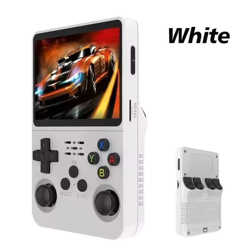 BOYHOM 256G 128G R36S Retro Handheld Game Console Linux System 3.5 Inch IPS Portable Pocket Player 64GB Video Gaming Kids Gifts - RealmSelect
