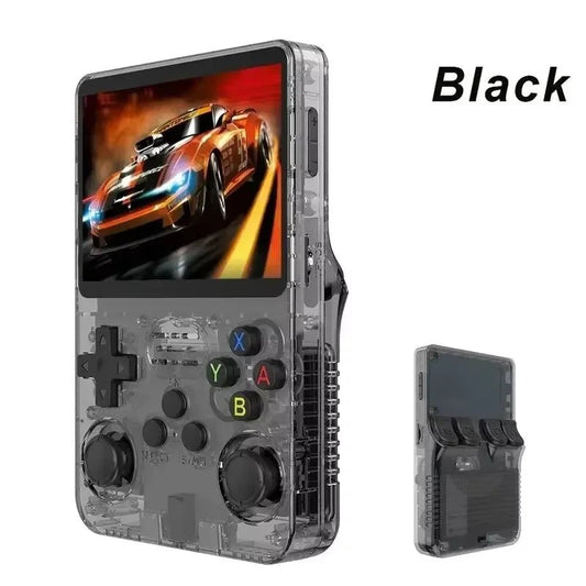 BOYHOM 256G 128G R36S Retro Handheld Game Console Linux System 3.5 Inch IPS Portable Pocket Player 64GB Video Gaming Kids Gifts - RealmSelect