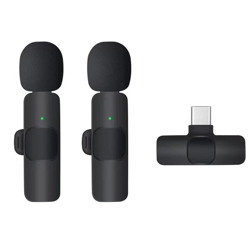 Buttonhole Wireless Lapel Microphone Bluetooth Mic Mini For Cell Mobile Phone PC Tiny Micro Tie Small USB - RealmSelect