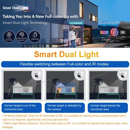 Dahua TiOC 8MP Active Deterre audio Security ip Camera IPC - HDW3849H - AS - PV - S4 lot - RealmSelect