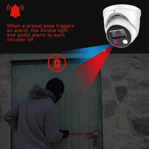 Dahua TiOC 8MP Active Deterre audio Security ip Camera IPC - HDW3849H - AS - PV - S4 lot - RealmSelect