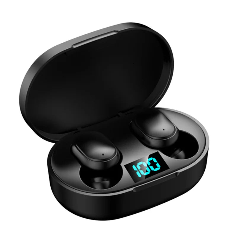 E6s Tws Fone Bluetooth - compatible Earphones Wireless Hands Free Noise Cancelling Headset - RealmSelect