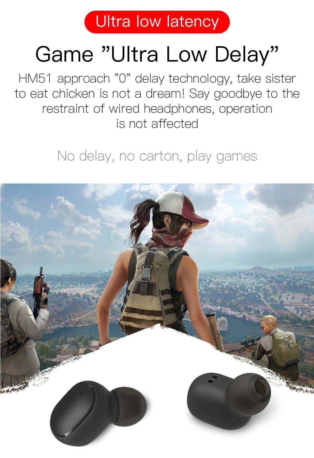 E6s Tws Fone Bluetooth - compatible Earphones Wireless Hands Free Noise Cancelling Headset - RealmSelect