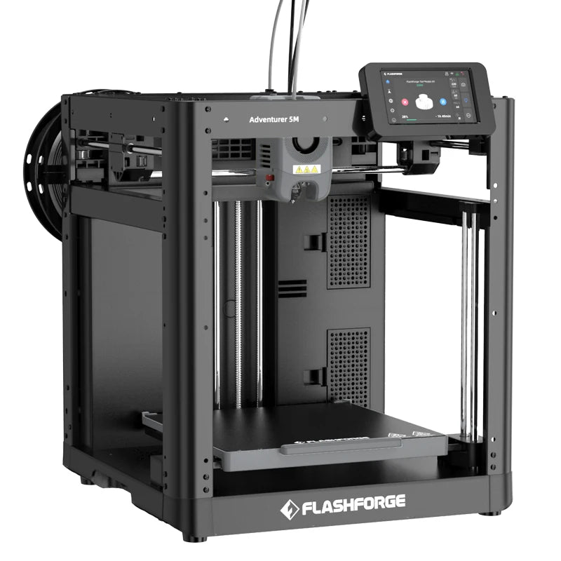Flashforge Adventurer 5M FDM 3D Printer DIY Kit Max 600mm/s Fast High Speed Printing Out Of Box Quick Detachable Nozzle Dual fan - RealmSelect