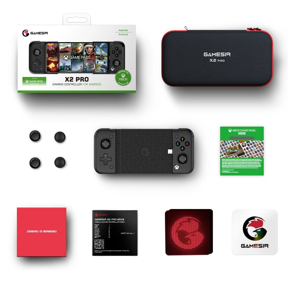 GameSir X2 Pro Xbox Gamepad Android Mobile Game Controller for Xbox Game Pass xCloud STADIA GeForce Now Luna Cloud Gaming - RealmSelect