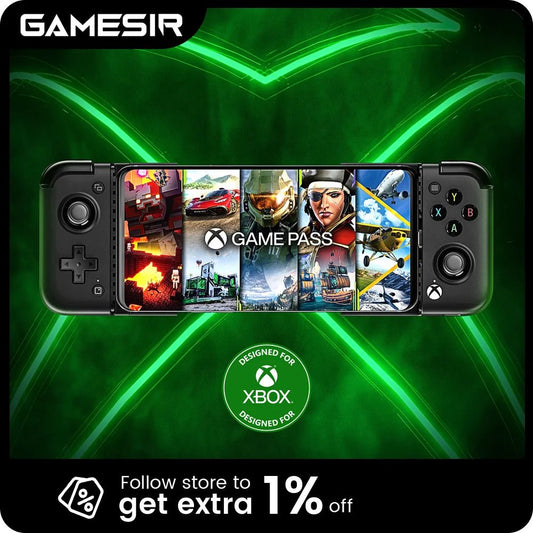 GameSir X2 Pro Xbox Gamepad Android Mobile Game Controller for Xbox Game Pass xCloud STADIA GeForce Now Luna Cloud Gaming - RealmSelect