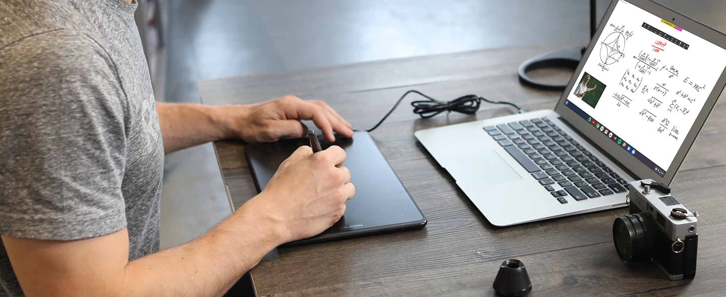 HUION H950P Ultrathin Graphic Tablet Digital Tablets Professional Drawing Pen Tablet with Battery - Free Stylus - RealmSelect