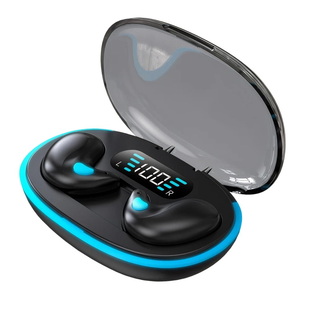 Invisible Bluetooth 5.3 Headphones Wireless Sleep Earphones HiFi Stero Noise Reduction Earbuds Sports Headsets for Xiaomi iPhone - RealmSelect