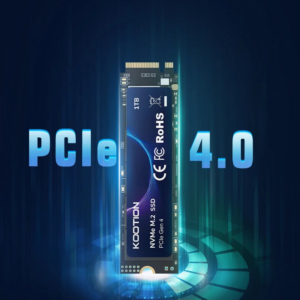 KOOTION X16Plus SSD NVMe M2 1TB 2TB 512GB Internal Solid State Hard Disk PCIe 4.0x4 2280 SSD M.2 Drive for PS5 Laptop PC - RealmSelect