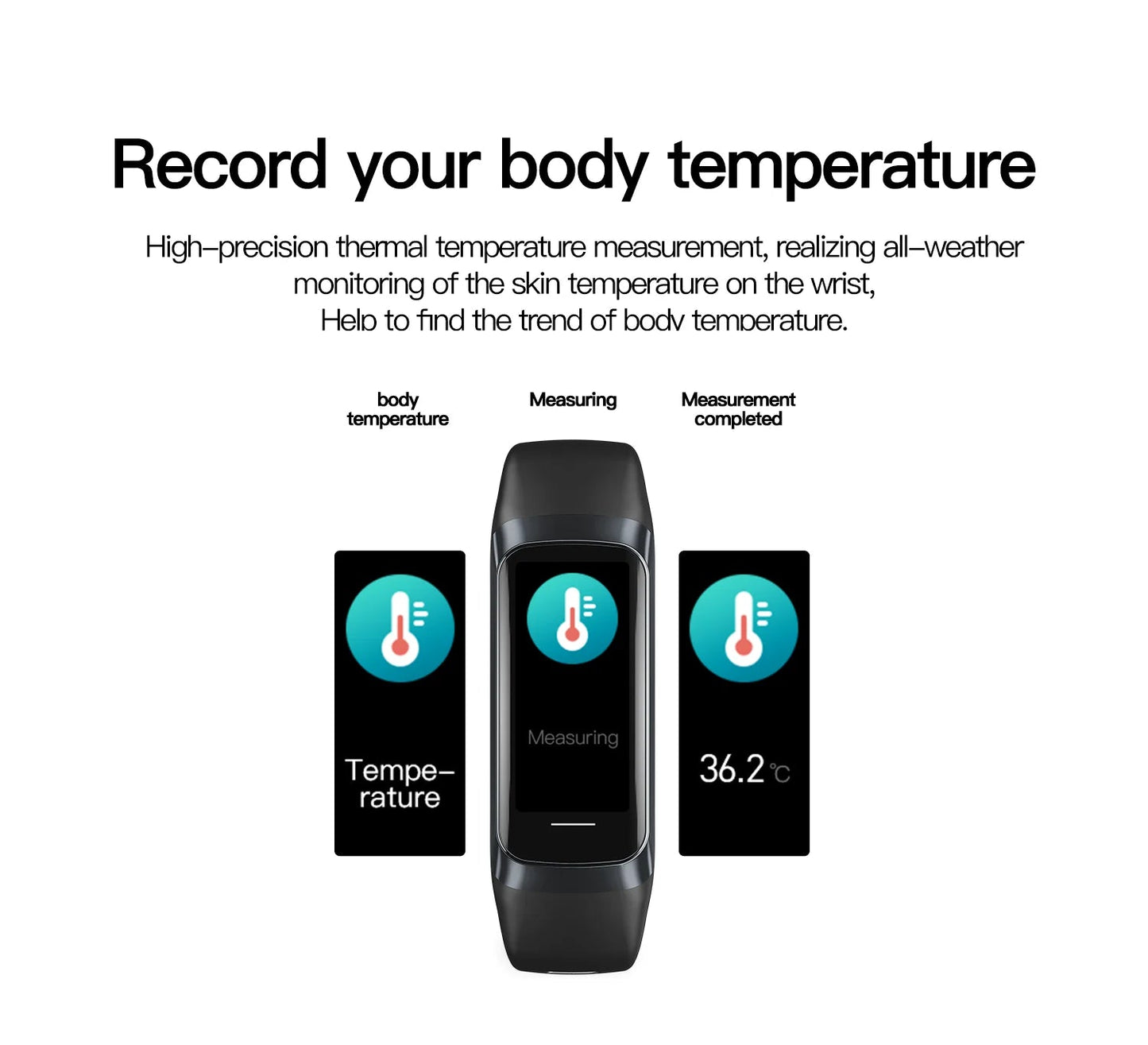 LIGE Amoled Smart Watch Men 2025 Smart Band Women Heart Rate Blood Smartwartch Waterproof Smart Bracelet Sport Fitness Tracker - RealmSelect