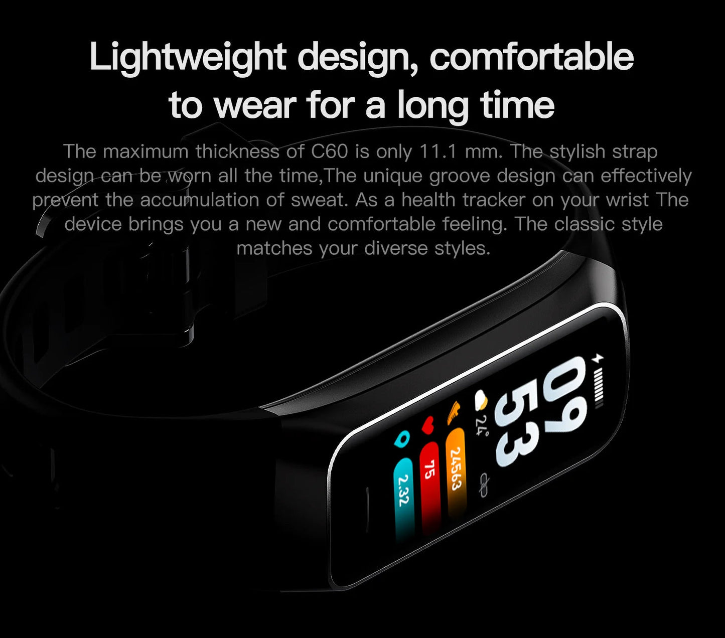 LIGE Amoled Smart Watch Men 2025 Smart Band Women Heart Rate Blood Smartwartch Waterproof Smart Bracelet Sport Fitness Tracker - RealmSelect