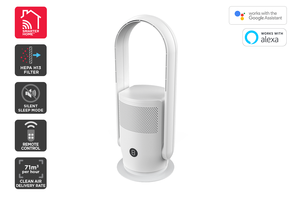 NNEKG Bladeless Purifier Fan - RealmSelect