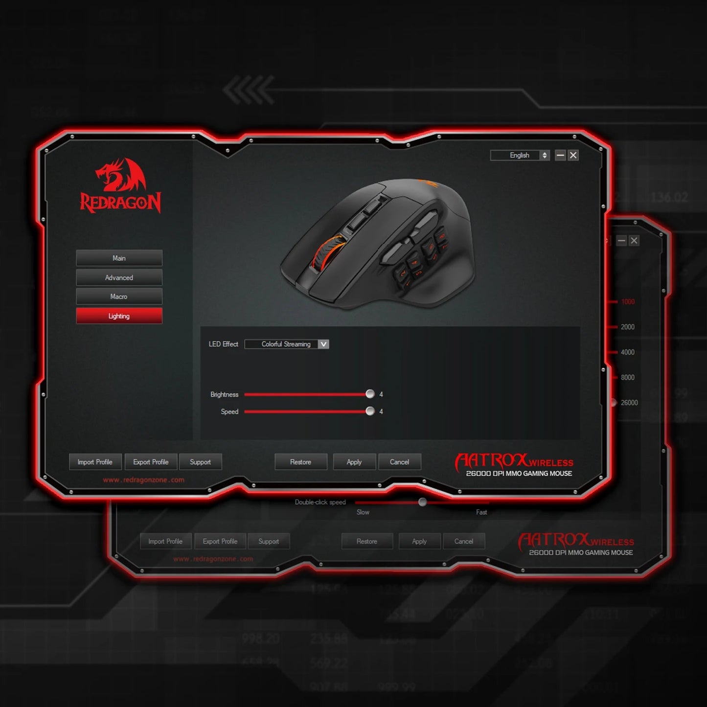 Redragon M811 PRO Wireless MMO Gaming Mouse, 15 Programmable Buttons RGB Gamer Mouse, 10 Side Macro Keys - RealmSelect