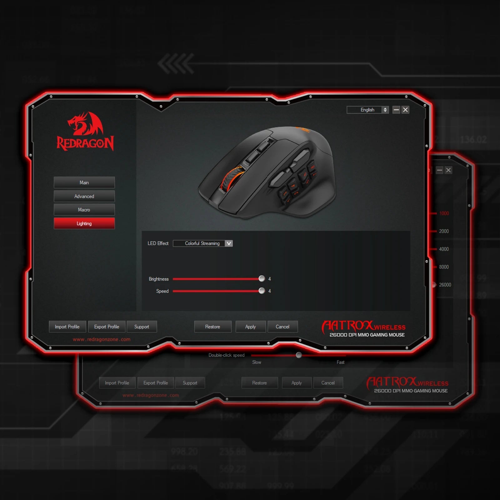 Redragon M811 PRO Wireless MMO Gaming Mouse, 15 Programmable Buttons RGB Gamer Mouse, 10 Side Macro Keys - RealmSelect
