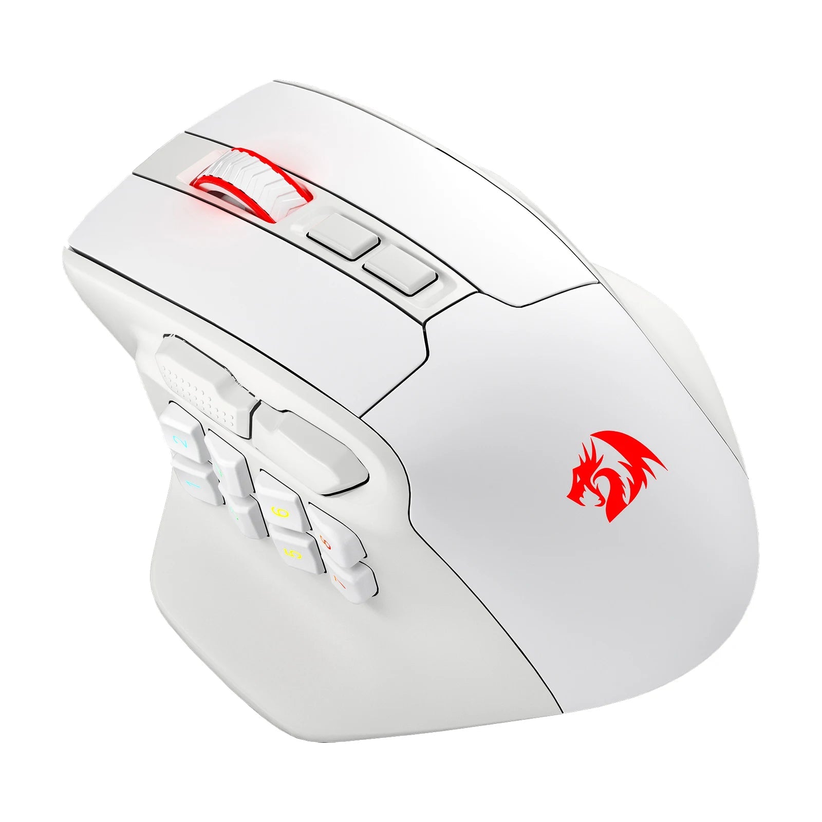 Redragon M811 PRO Wireless MMO Gaming Mouse, 15 Programmable Buttons RGB Gamer Mouse, 10 Side Macro Keys - RealmSelect