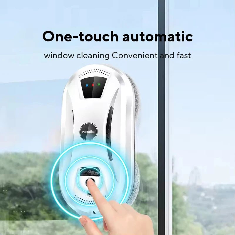 Ultra thin Robot vacuum cleaner window cleaning robot window cleaner electric glass limpiacristales remote control for home - RealmSelect
