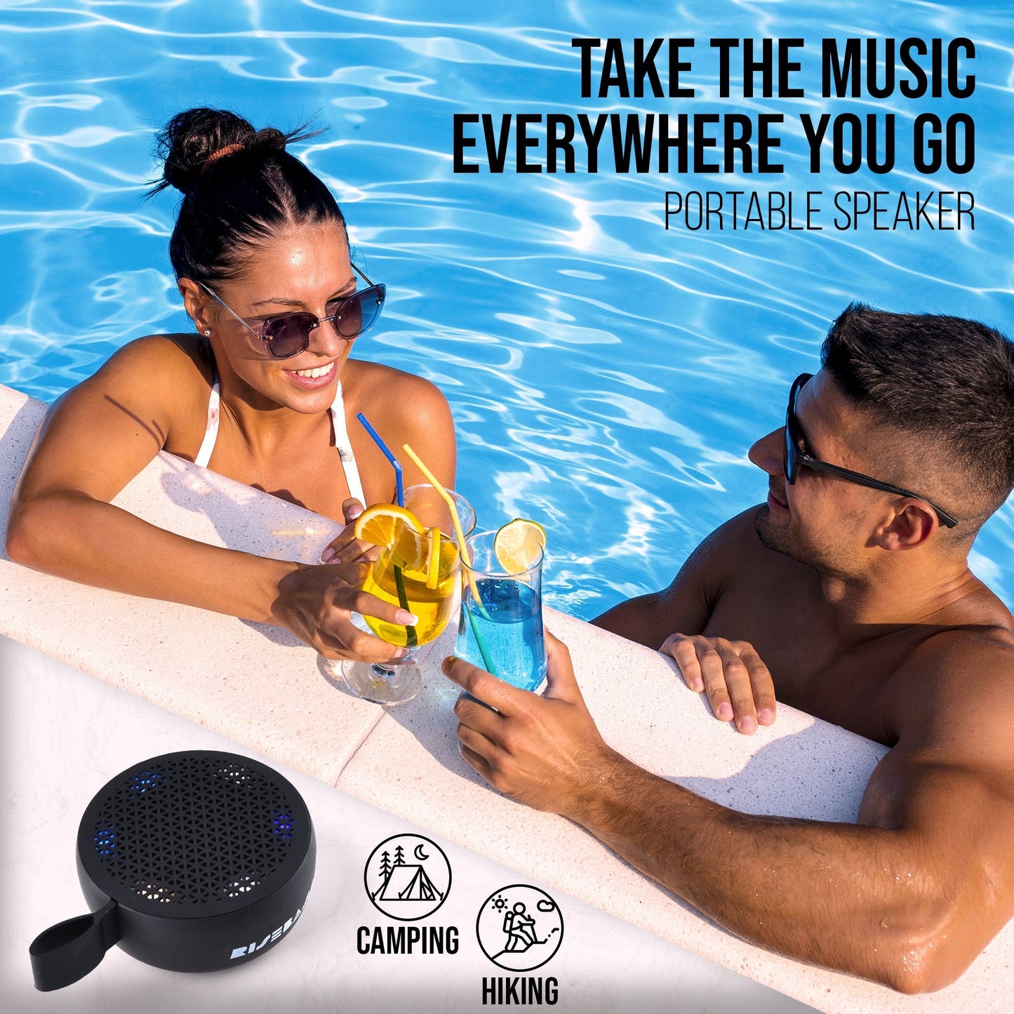 Water Resistant Bluetooth Shower Speaker - RealmSelect
