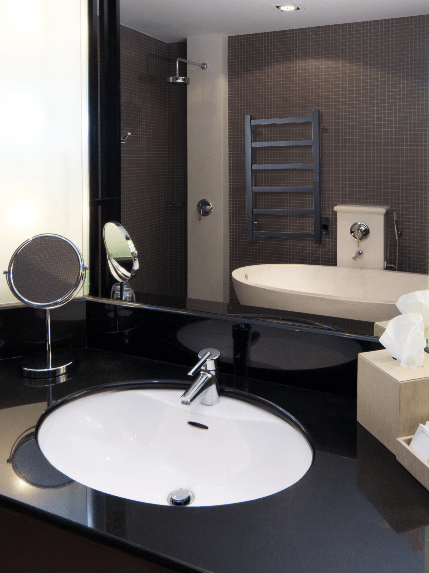 WiFi 6Bar |Smart Wireless Electric Towel Warmer | Blade Thin 6 Bar Design | Alexa & Google Home Compatible - RealmSelect