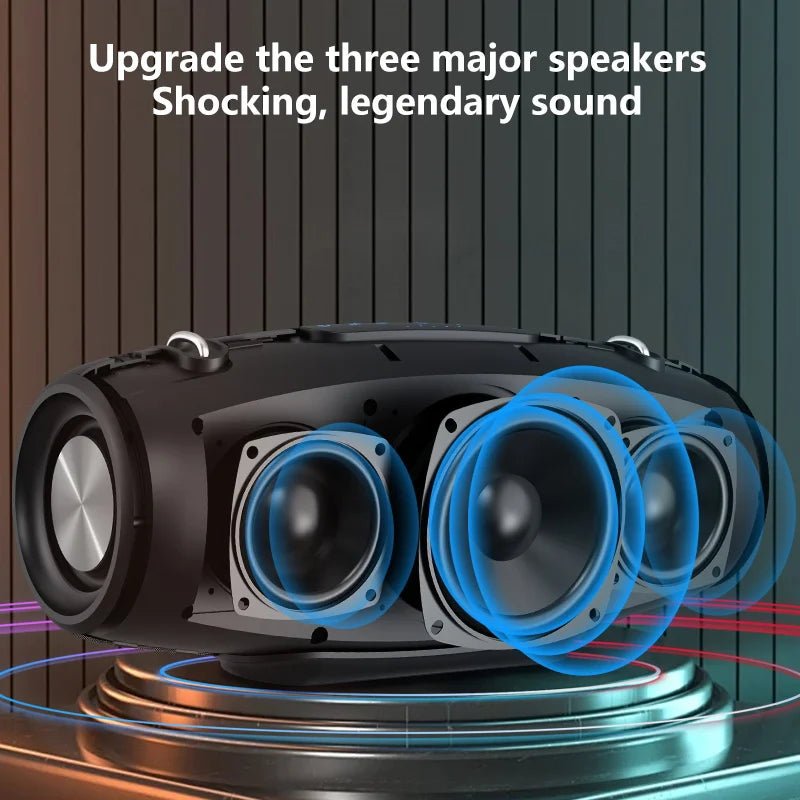Zealot S67 Wireless Speaker WithShoulder Strap,Outdoor,Waterproof,Portable Speaker with Loud Stero and Booming Bass,40H Playtime - RealmSelect